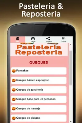 Repostería y Pastelería android App screenshot 2